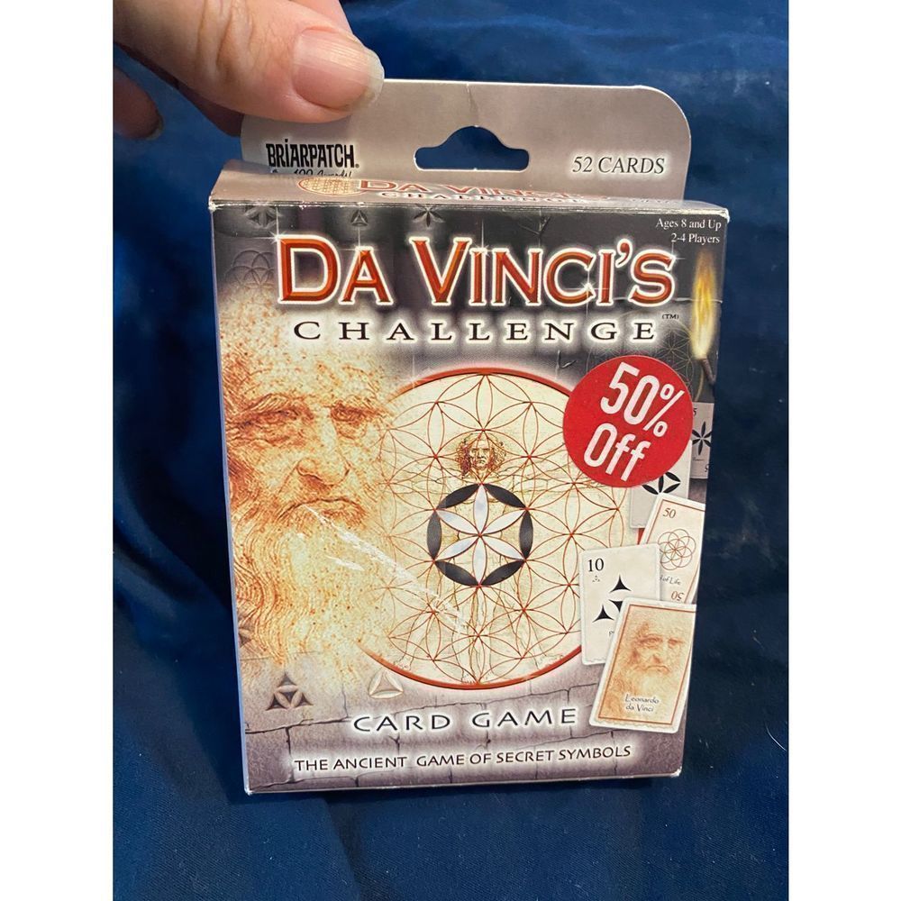 DaVinci challenge card game EUC
